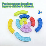 Puzzle-shaped Bubble Pop