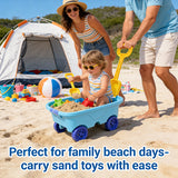 Three beach wagons