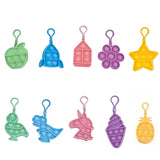 10Ct Novelty Keychains