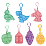 10Ct Novelty Keychains