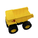 Excavator and truck